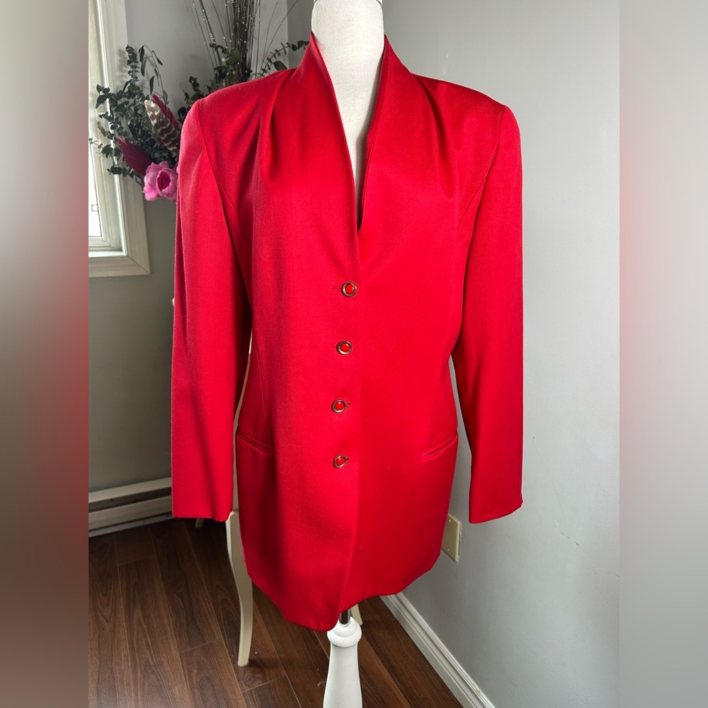 Vintage London Fog 100% Pure Virgin Wool Blazer - Medium